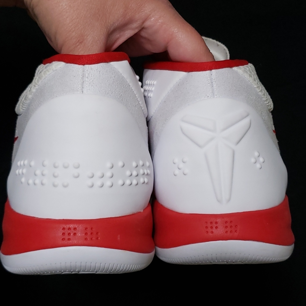 Nike Kobe AD Mid White Team Red - Picture 6 of 14